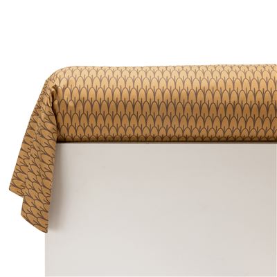 Linge de lit motif fleurs au trait
