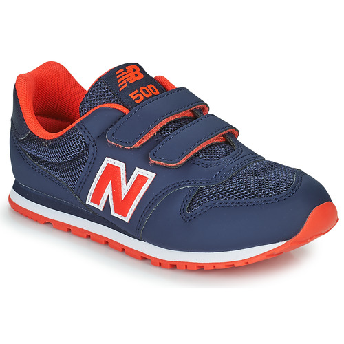 New Balance - 500 - Bleu / Rouge