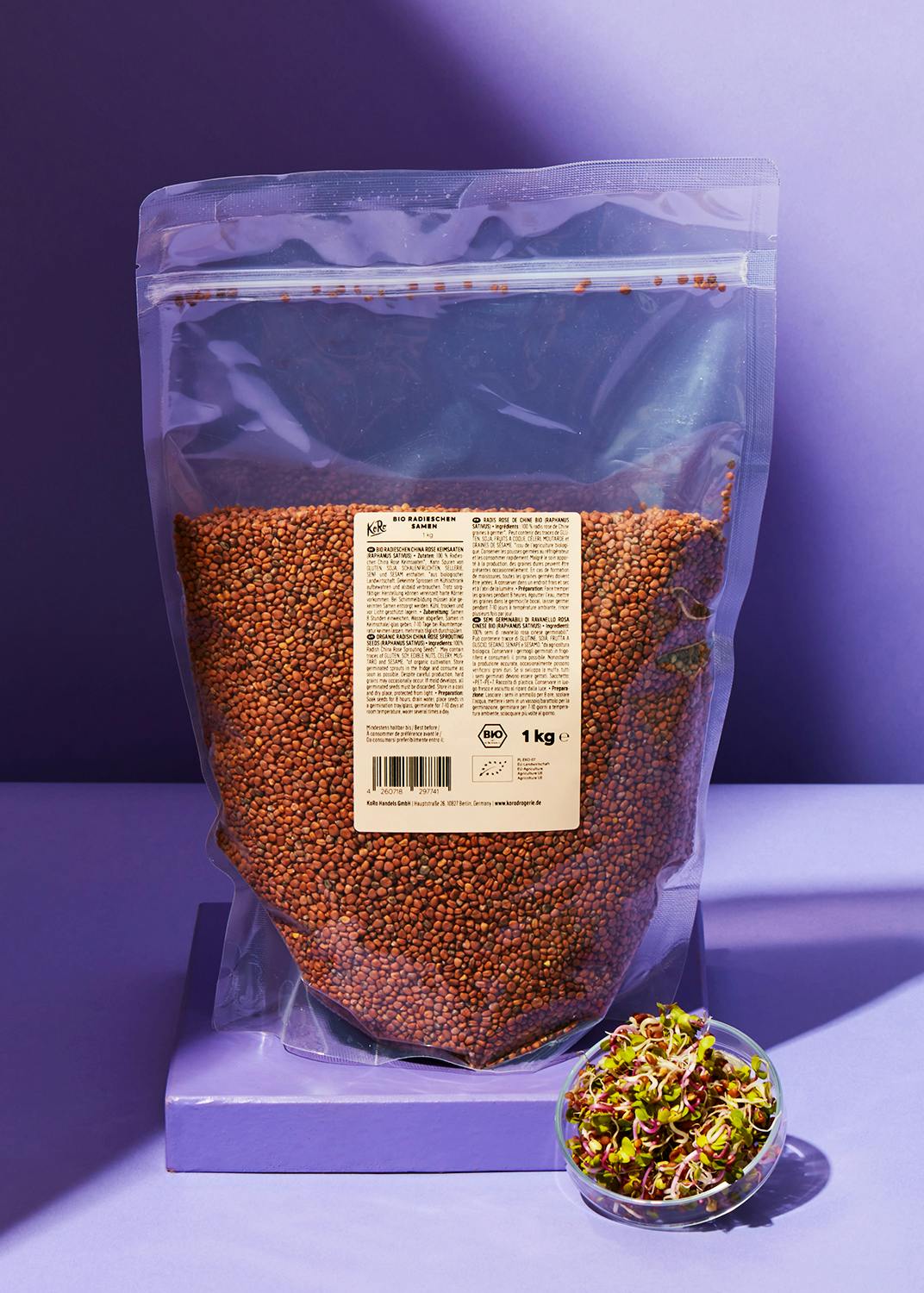 Bio Radieschen Samen 1 kg