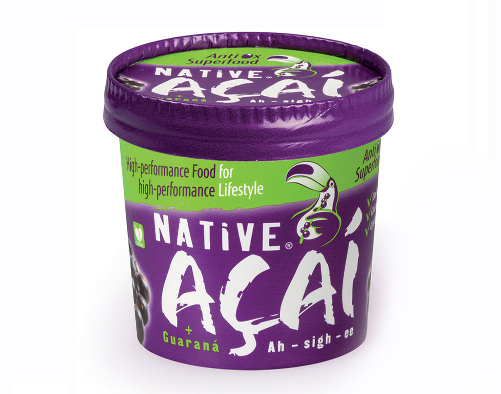 POLPA NATIVE FRUTA AÇAÍ E GUARANÁ 160ML