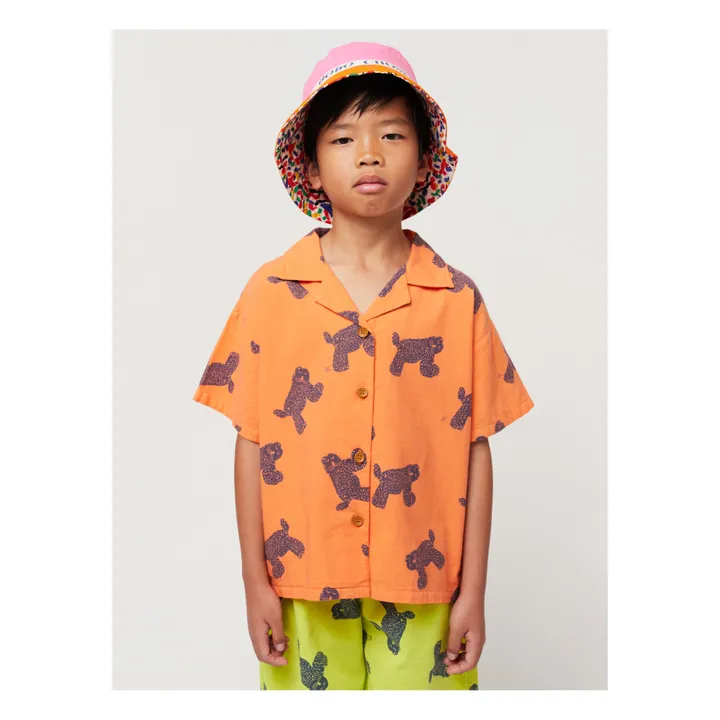 Bobo Choses Chemise Chat | Orange