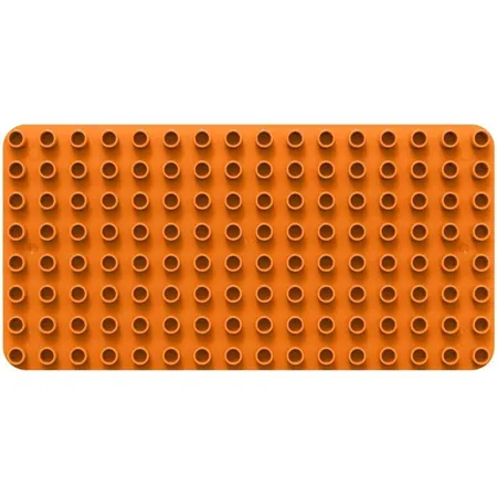 BiOBUDDi Grundplatte orange, ca. 25,5 x 13 x 0,5 cm