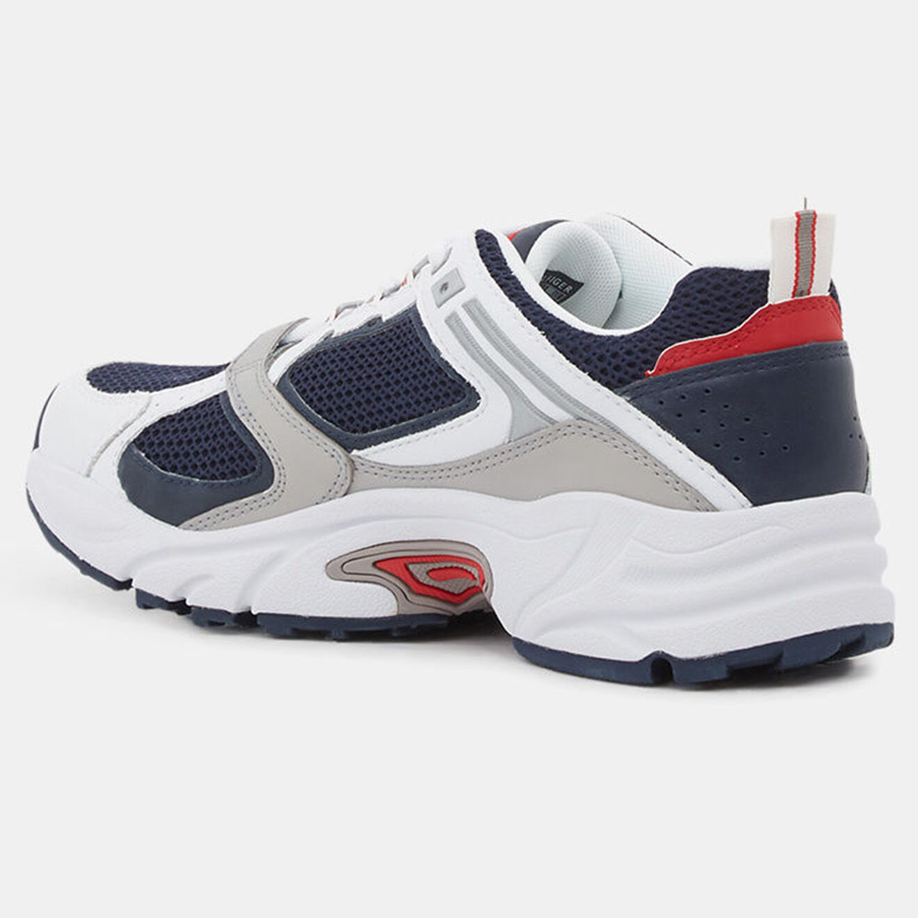 Tommy Hilfiger Baskets en Cuir archive runner bleu marine
