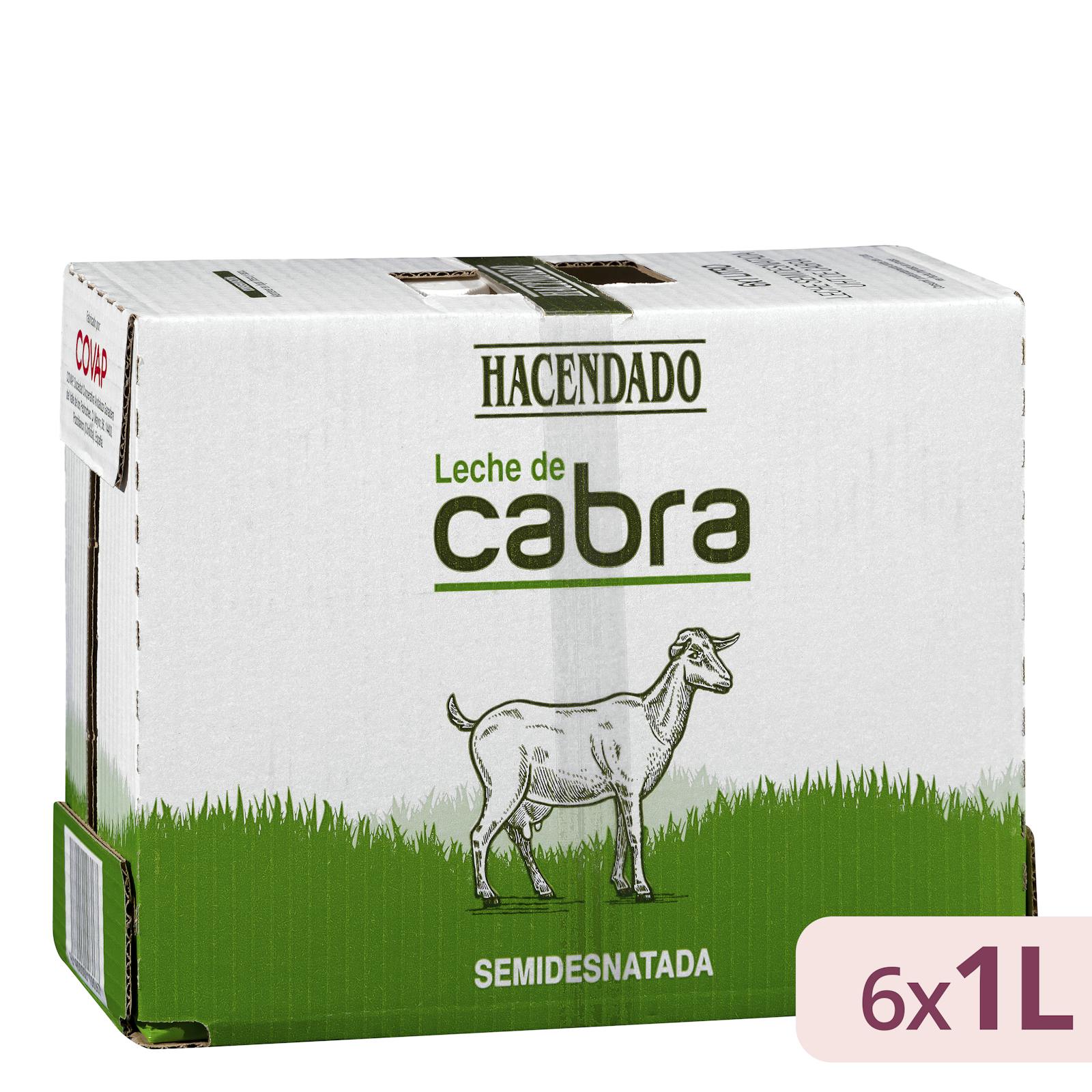 Lait de chèvre demi-écrémé Hacendado