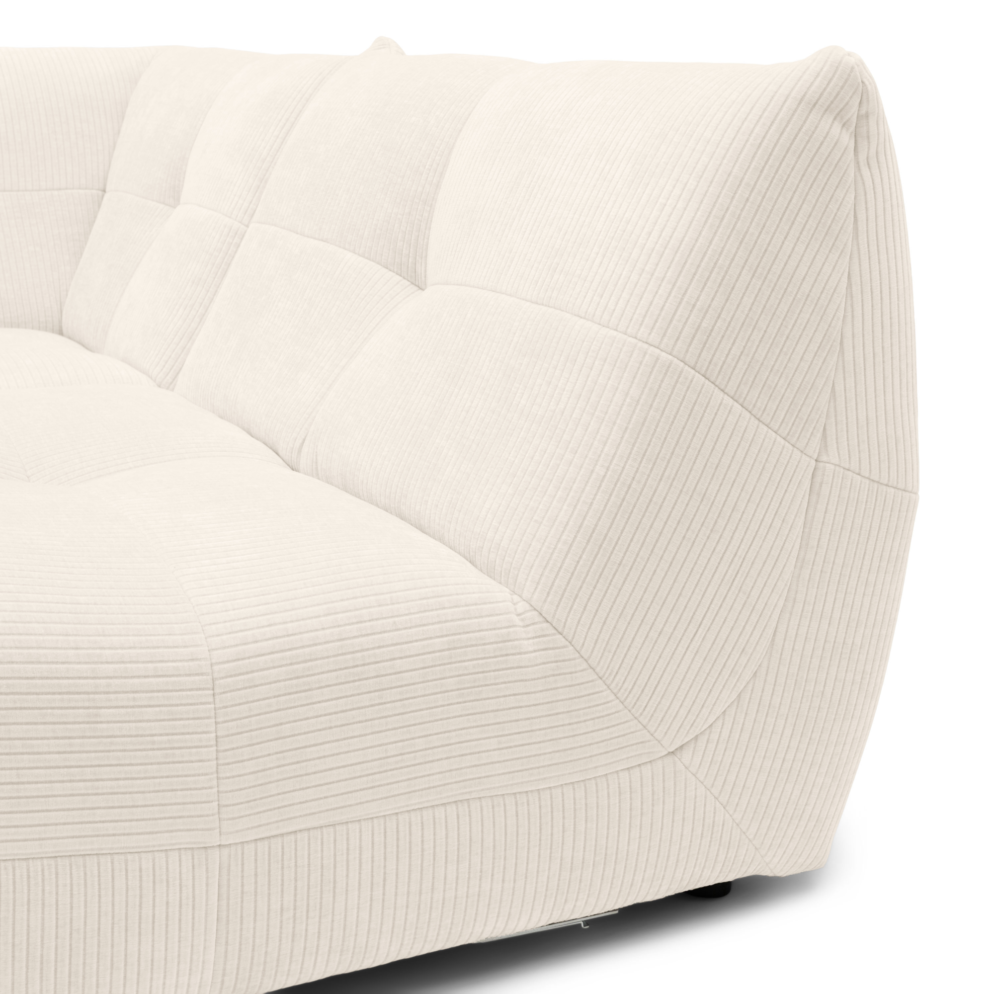 Hoekbank Flynn racer cream