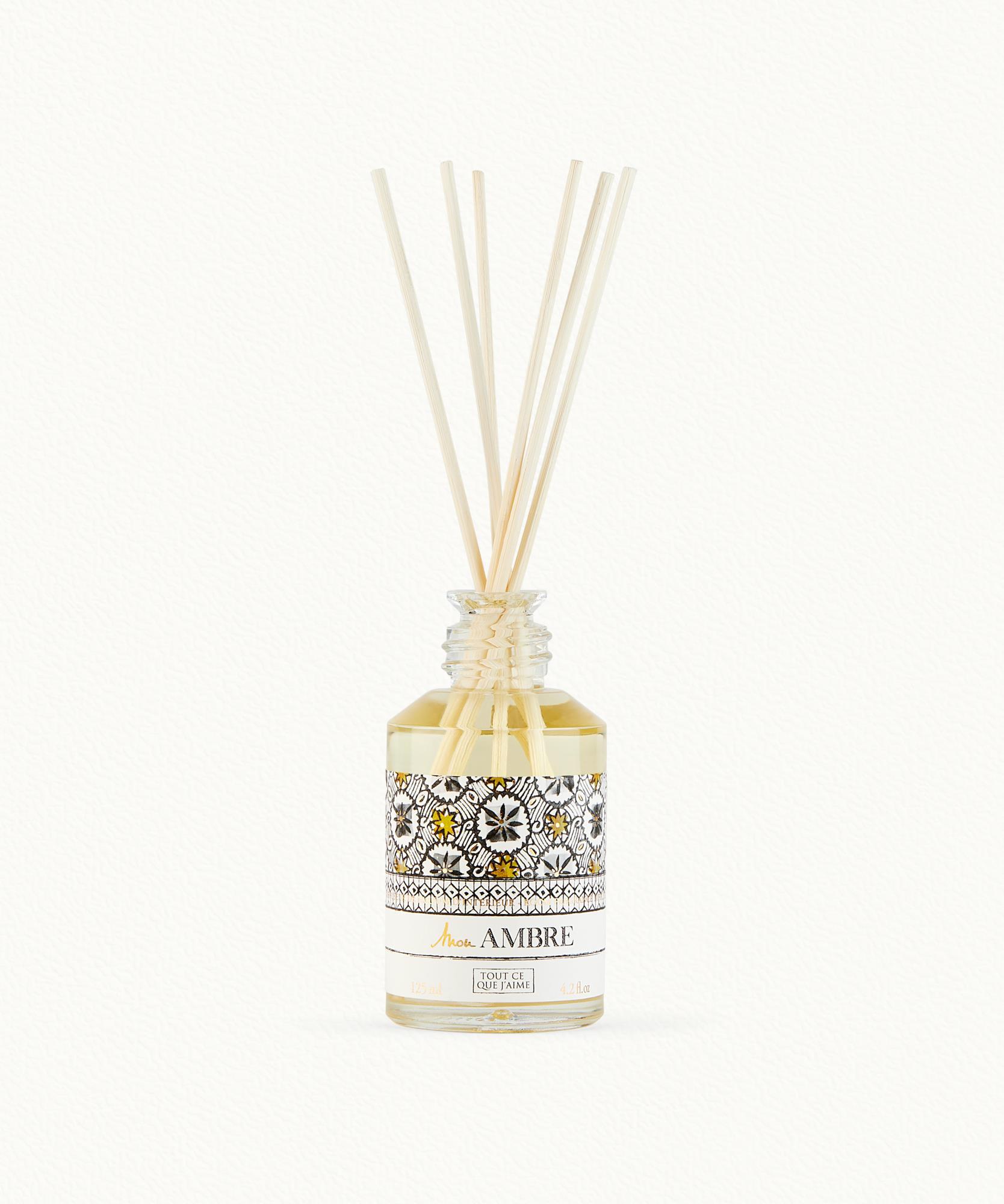 Mon Ambre  Diffuseur + 6 bâtonnets - 125 ml