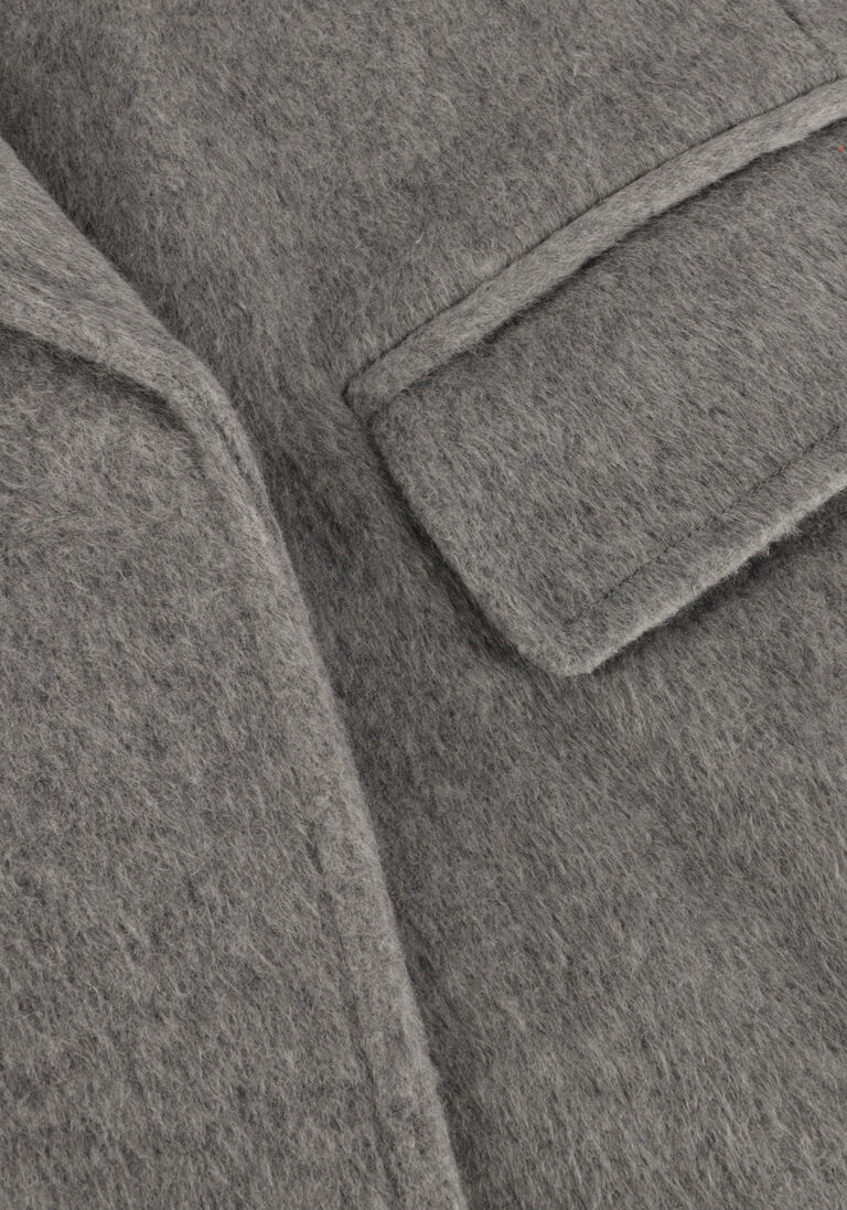 grijze co'couture mantel harry coat