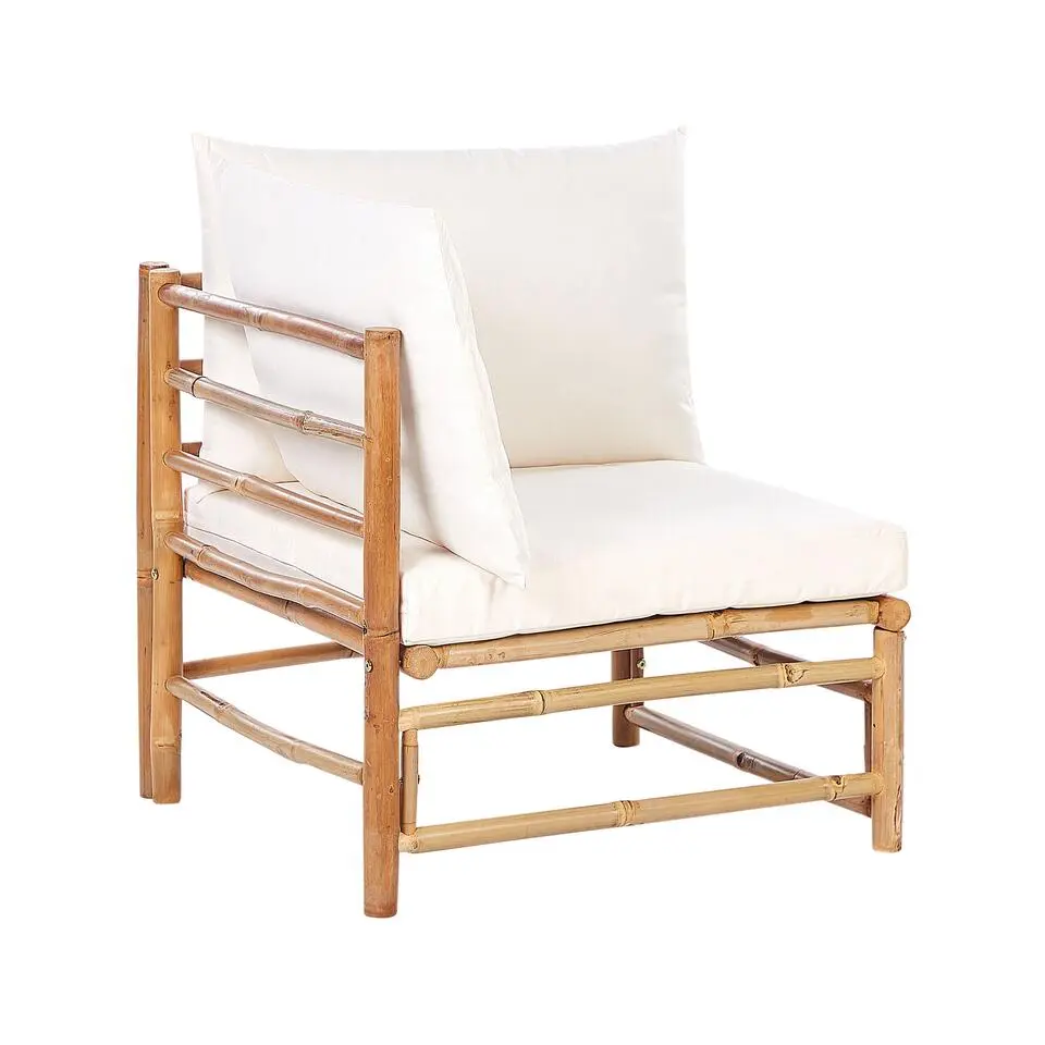 CERRETO - Hoekmodule tuin - Wit - Bamboe