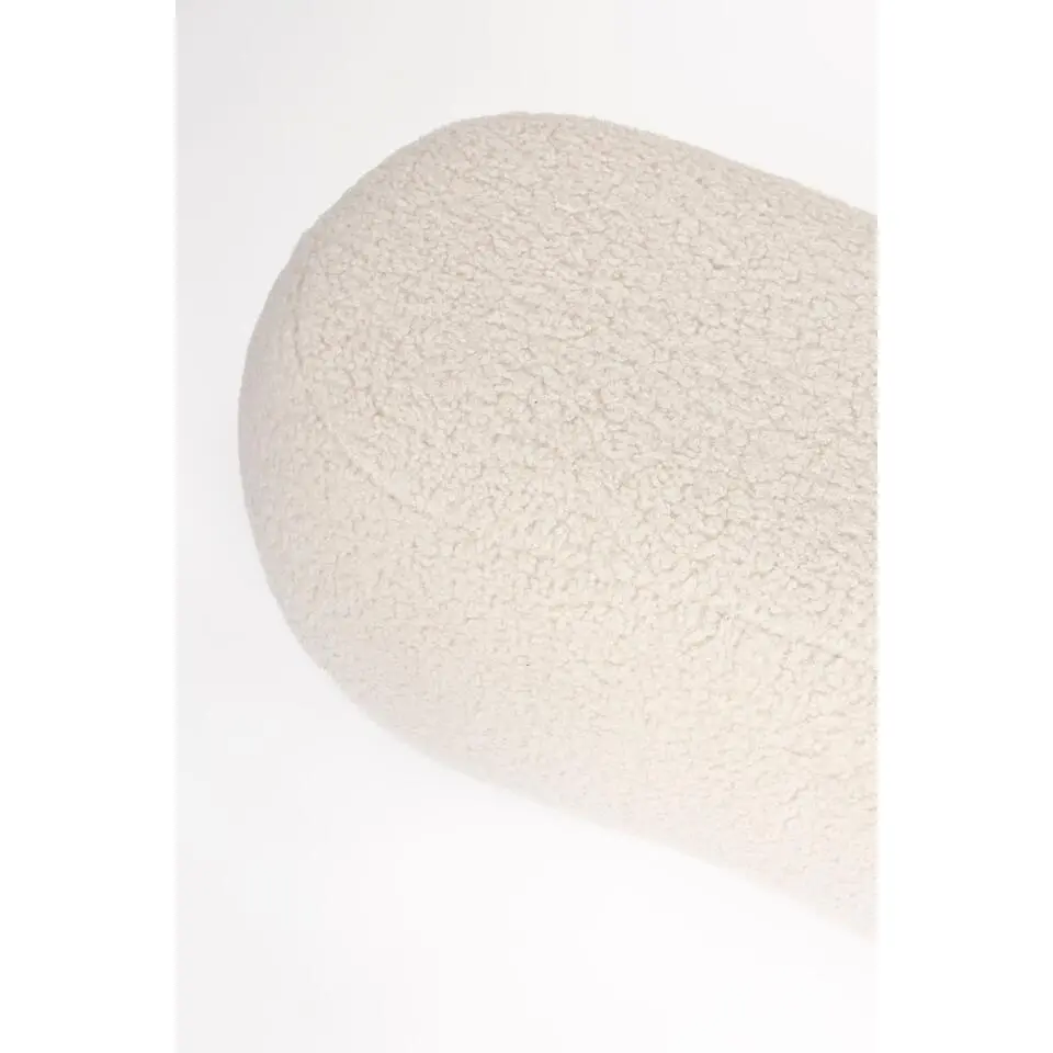Housecraft Noxx Hocker Teddy stof Wit