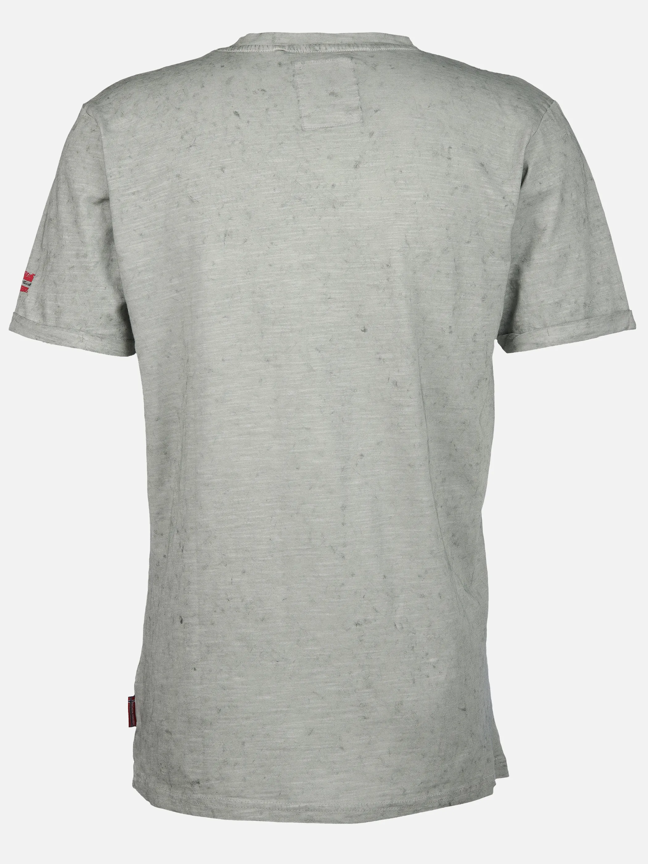 Herren T-Shirt mit Print in Used Optik