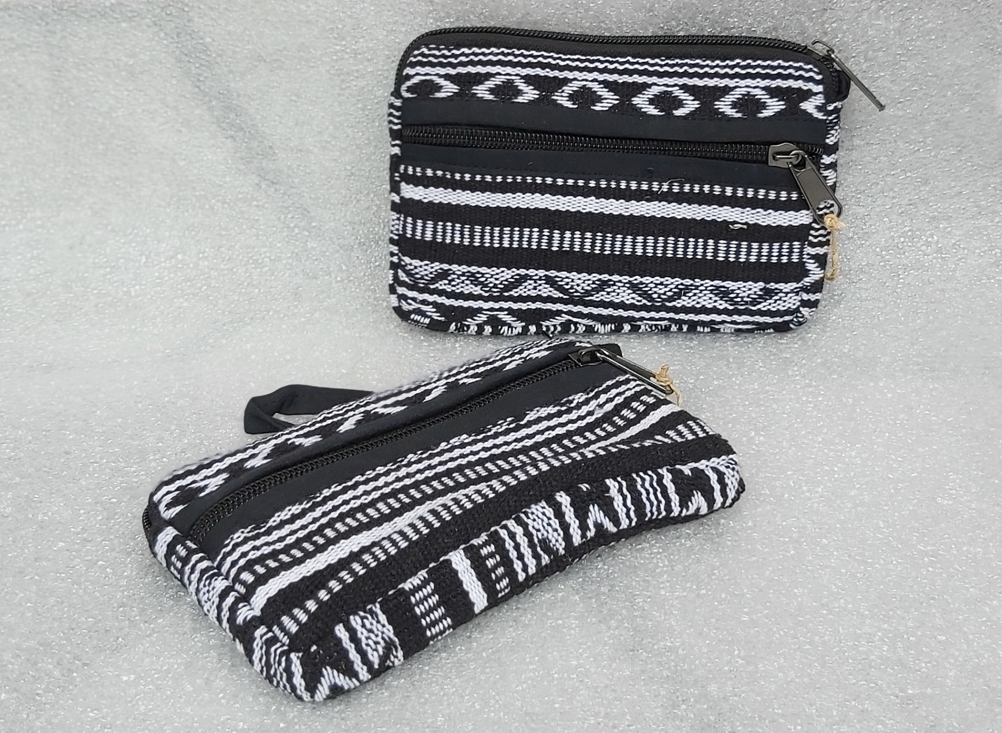 Zipper-Etui Nepalstyle, schwarz-weiß, B 16 cm, H 11 cm günstig bestellen