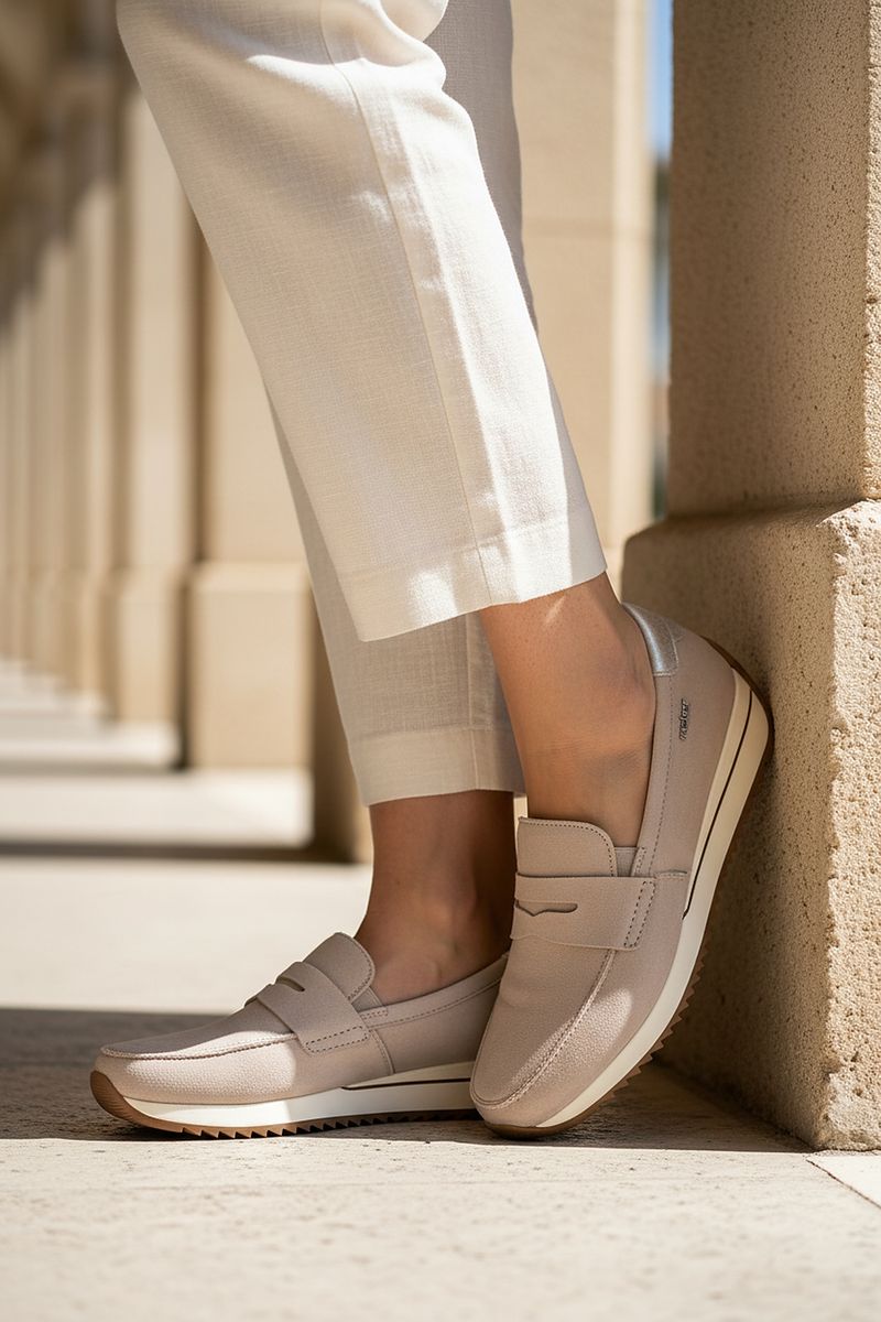 Rieker Instappers Beige Dames