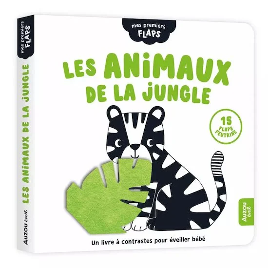 Mes premiers flaps   Les Animaux de la Jungle        de               AUZOU