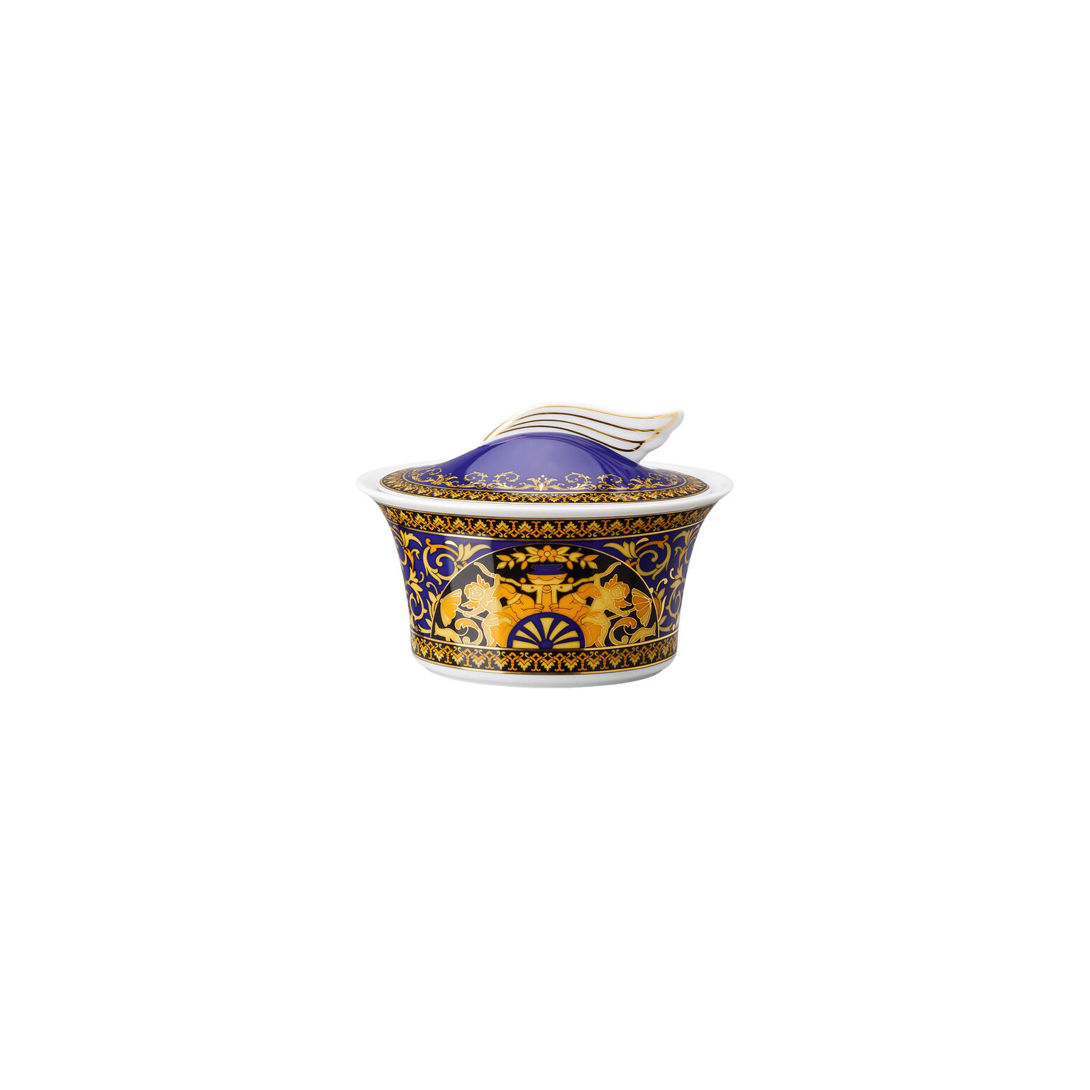 Medusa Medusa blau Zuckerdose 6 Pers.