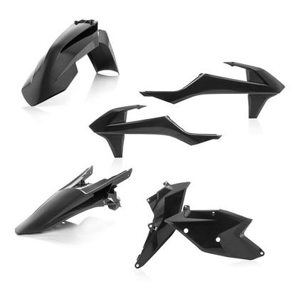 Kit plastiques Acerbis COULEUR NOIR