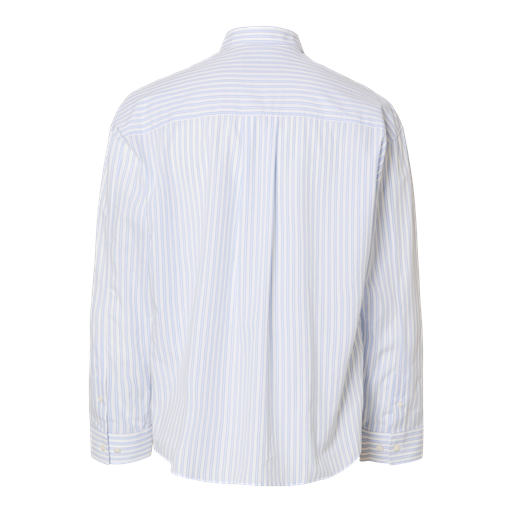 Annarr Relaxroar-Poplin Skjorte, Cashmere Blue, XL