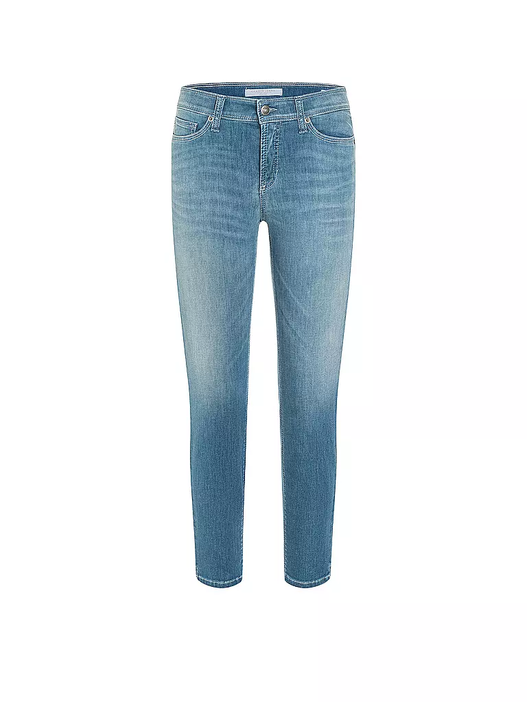 CAMBIO Jeans Slim Fit 7/8 PIPER SHORT hellblau