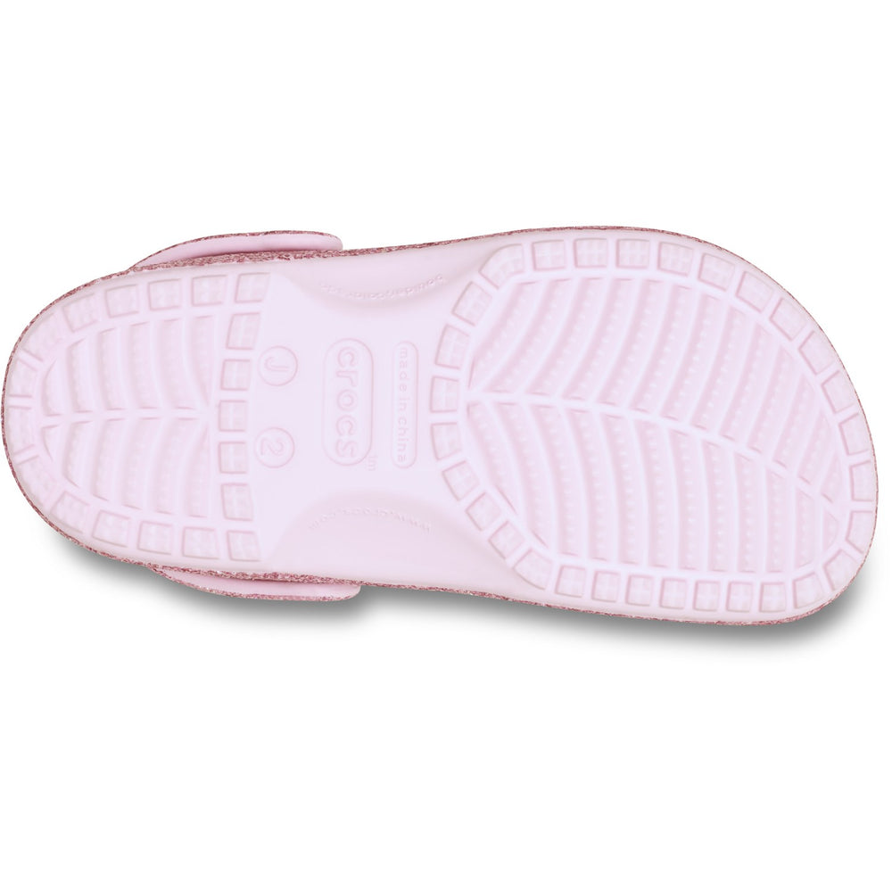 Køb Crocs Pink Milk Classic Chunky Glitter Clog K PkM