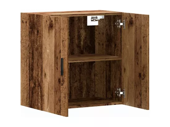 Armoire murale vieux bois 60x31x60 cm bois d'ingénierie