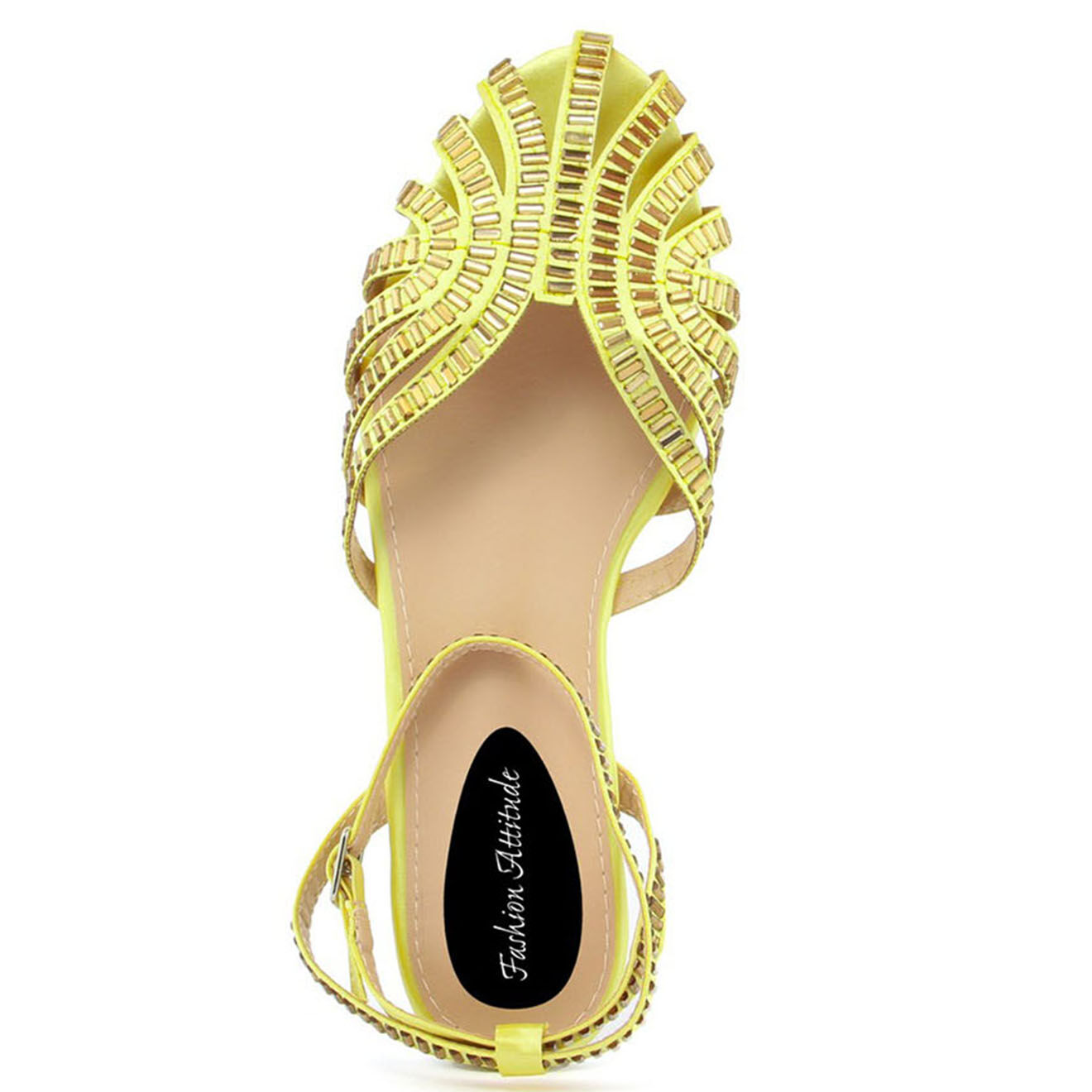 Fashion Attitude Sandales Milena jaunes