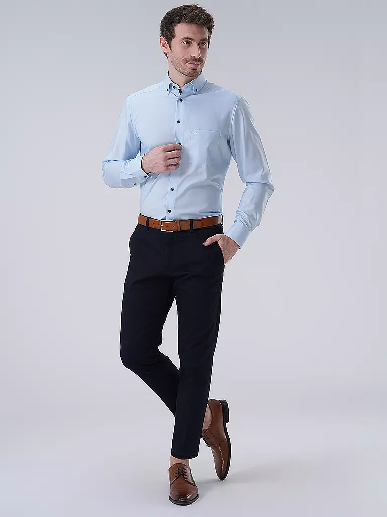 OLYMP Hemd Modern Fit hellblau