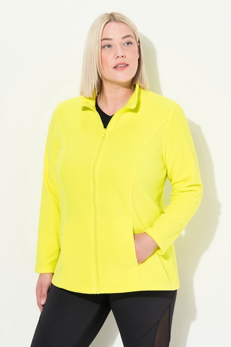 Fleecejacke, Baukastensystem, Innenjacke, Stehkragen