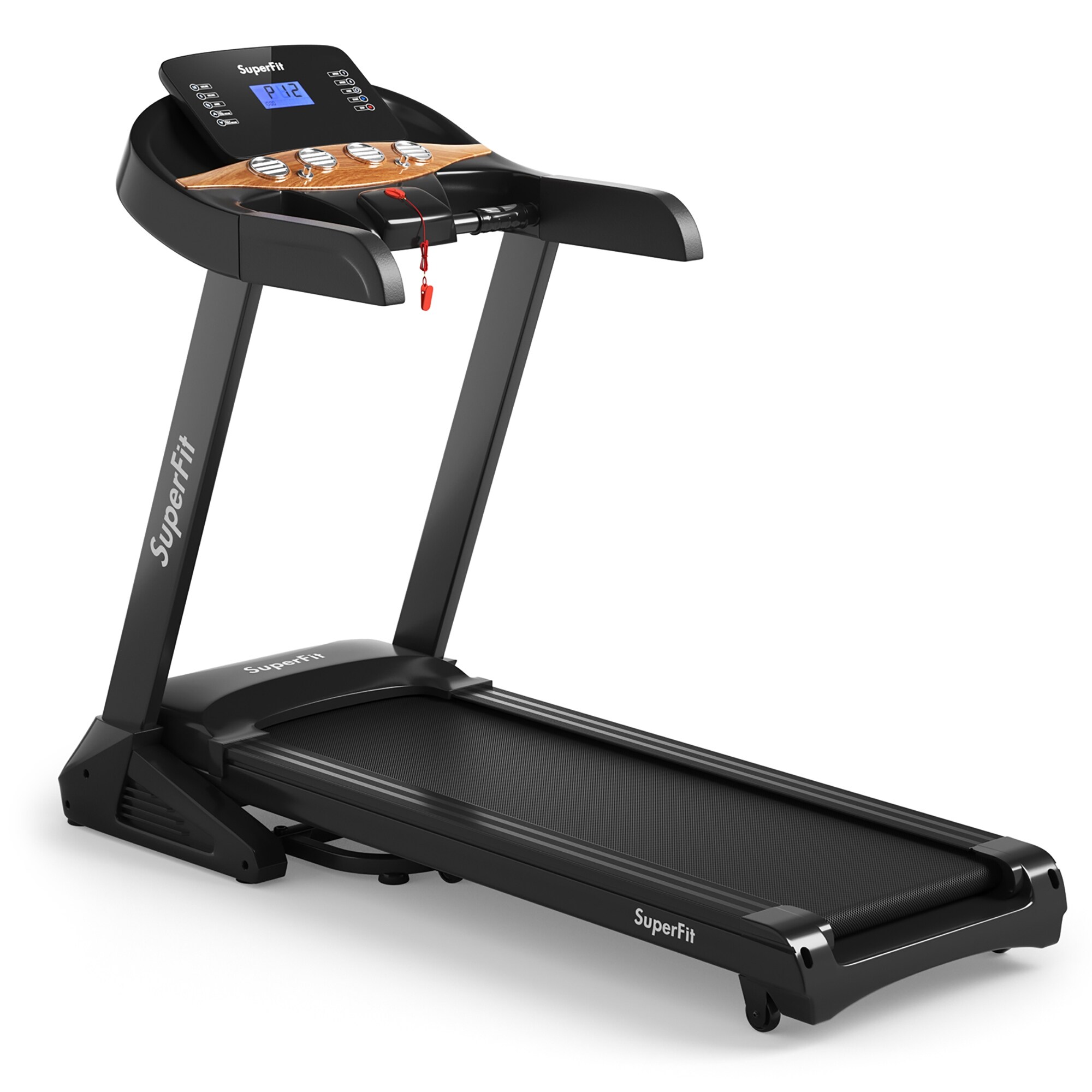Esteira elétrica dobrável Superfit 3.75HP com inclinação automática e 12 programas - Veja detalhes