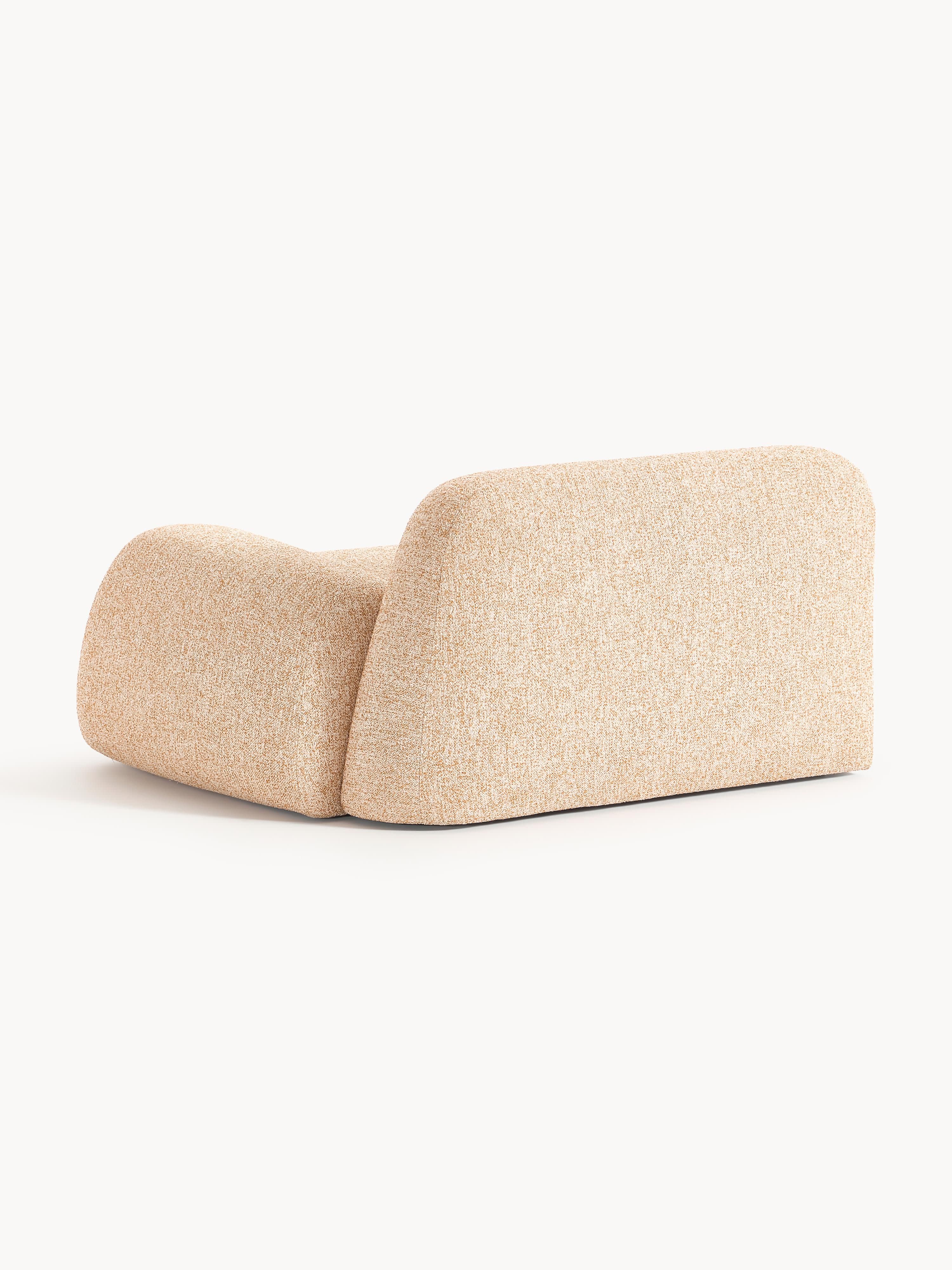 Hoekmodule Wolke van bouclé