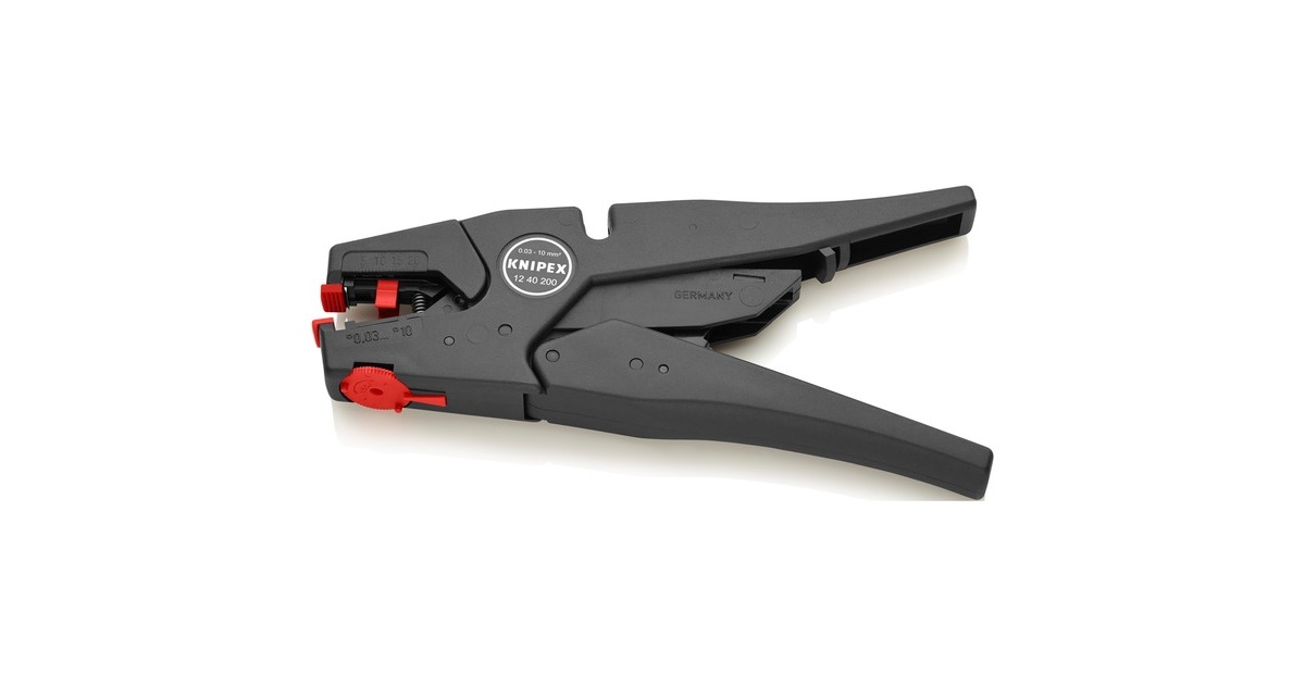 KNIPEXZelfinstellende afstriptang 1240200