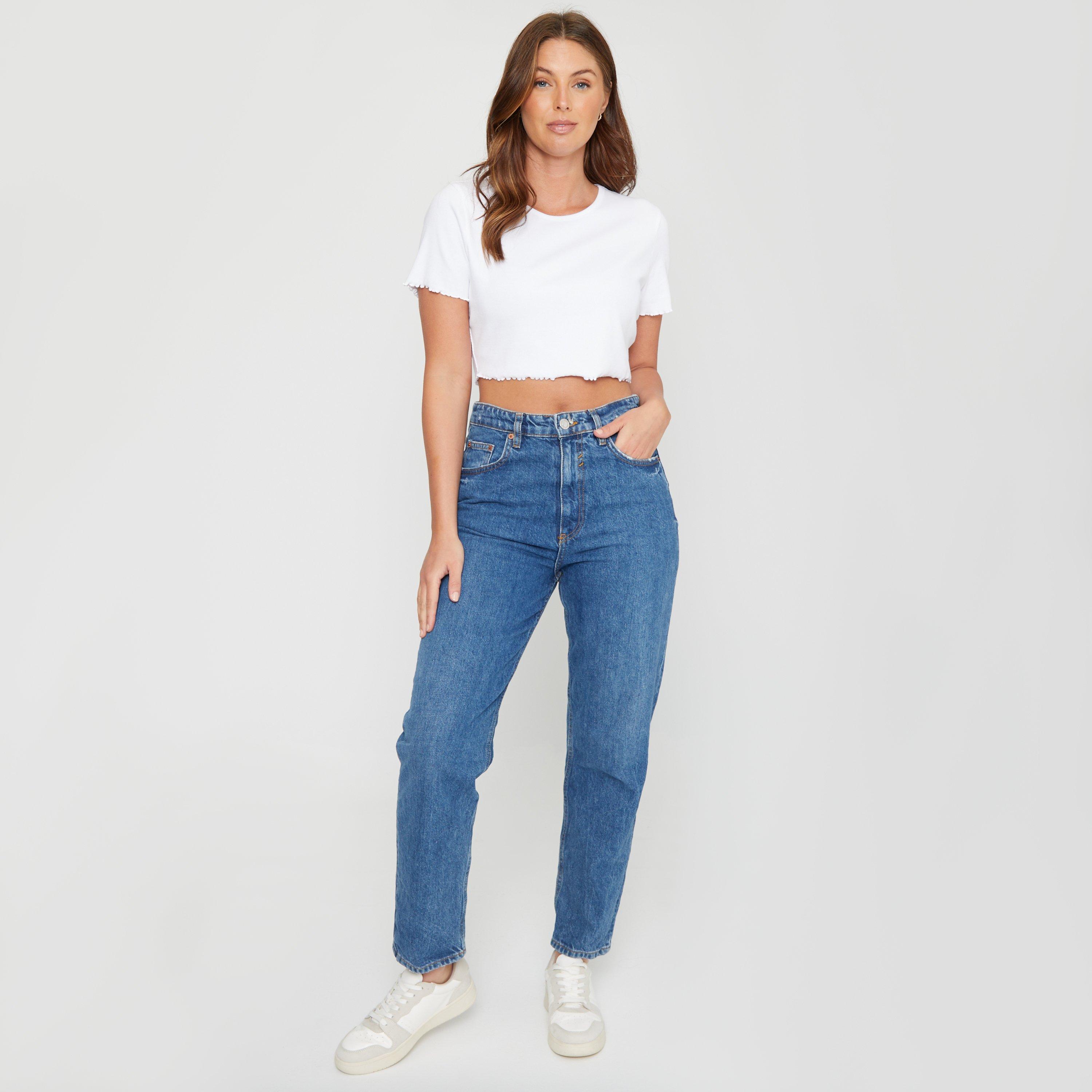 Be You Crop Rib Tee