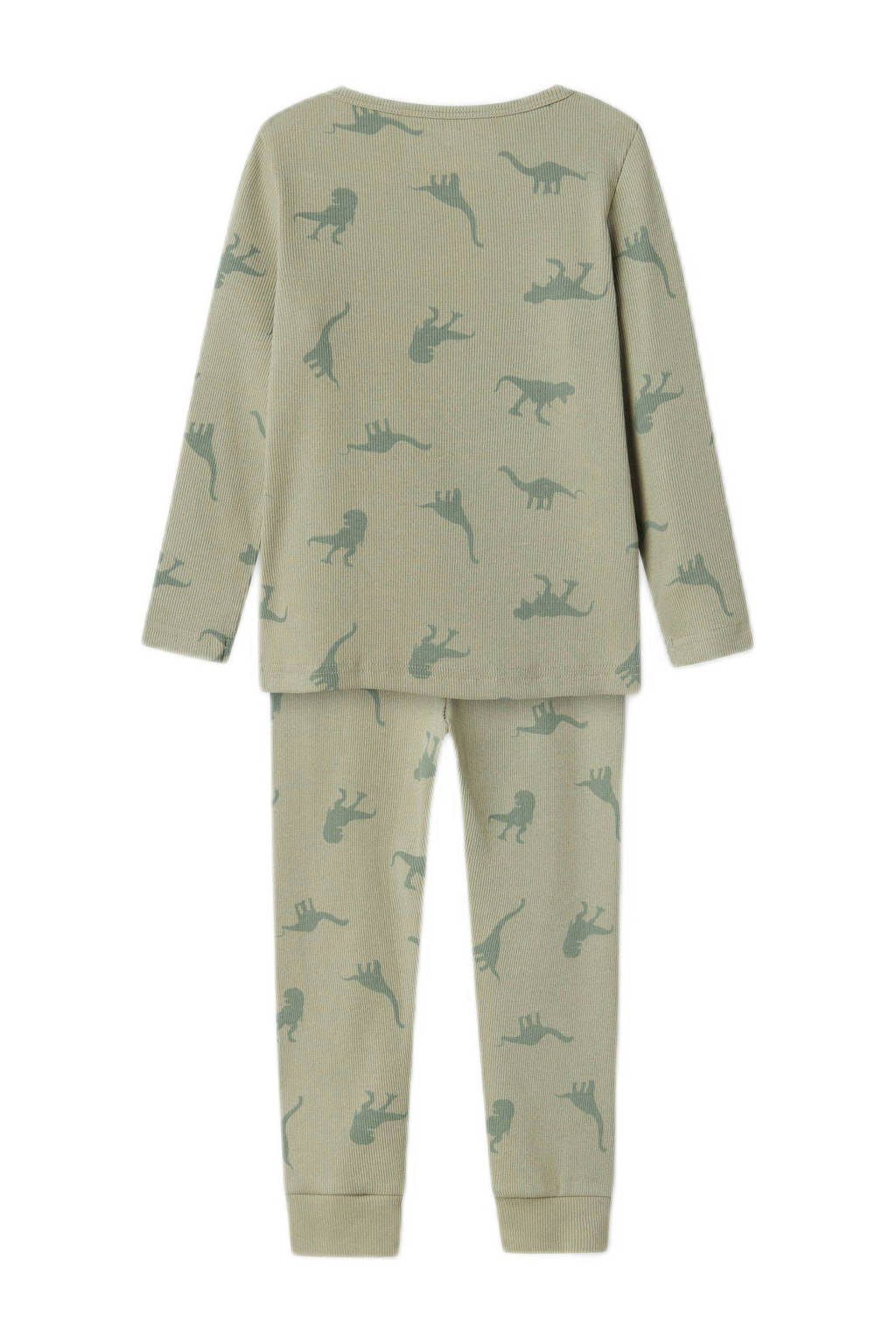 NAME IT pyjama NMMNIGHTSET DINO groen