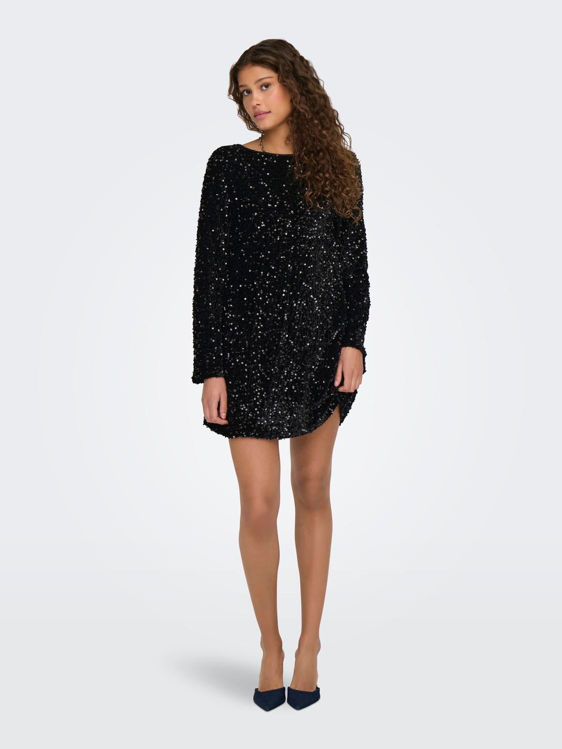 ONLANIKA Kurzes Kleid Black