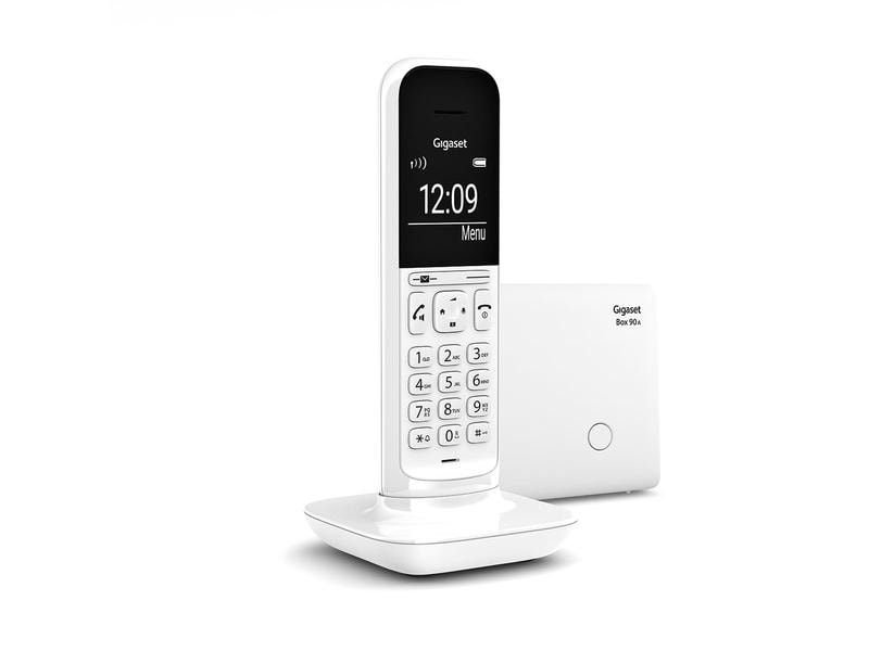 Gigaset Schnurlostelefon CL390A Tundra White Hello Design! Telefonieren ist schön