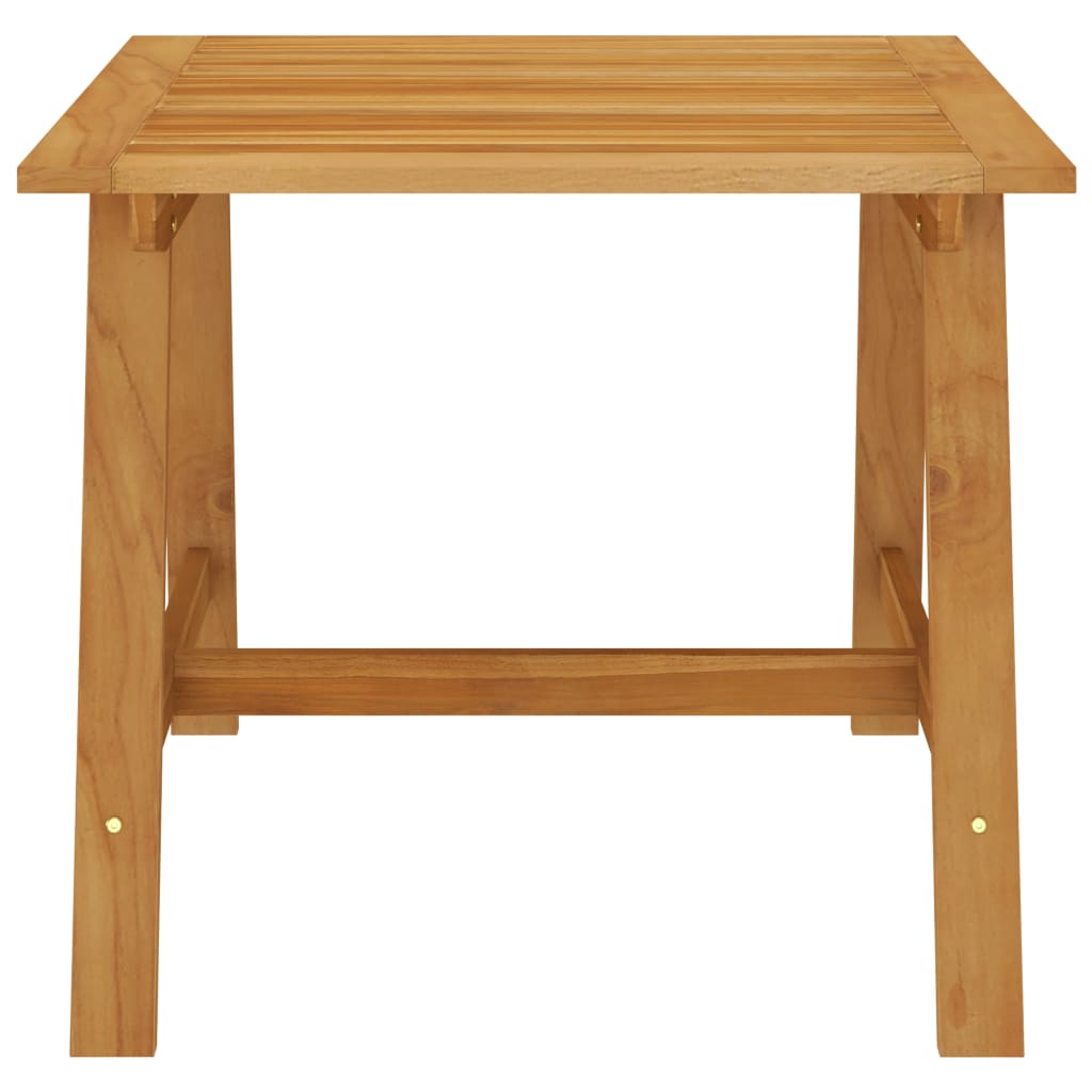 Mobilier de salle à manger de jardin 5 pièces bois d'acacia solide