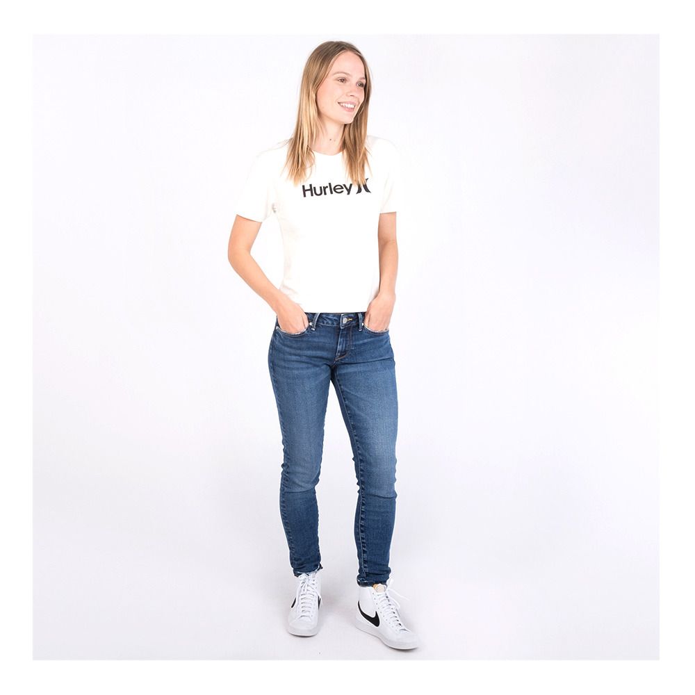 Hurley OCEANCARE O&O - Tee-shirt Femme marshmallow
