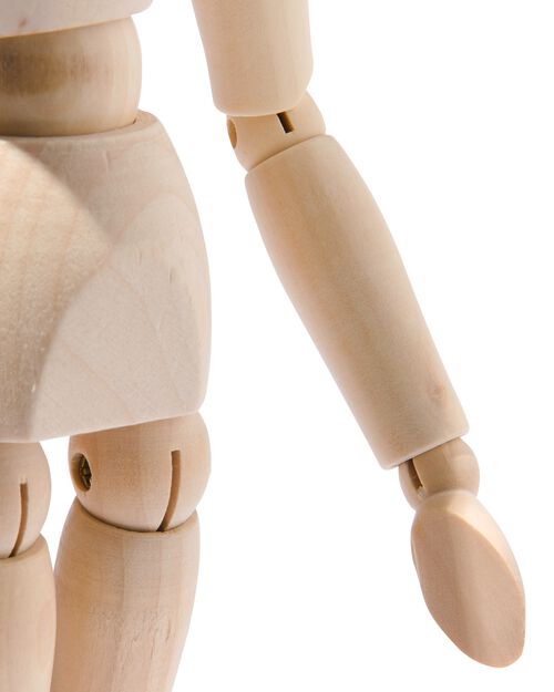 mannequin en bois 32,5 cm