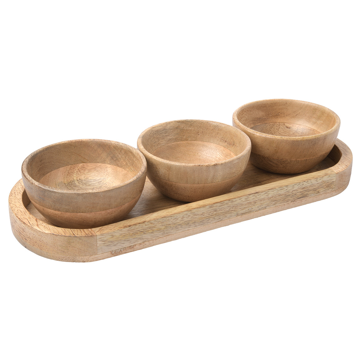 My Home Schalen-Set 4-teilig braun