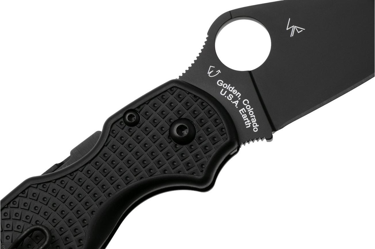 Spyderco Para 3 Lightweight Black C223PBBK FRN CTS-BD1N zakmes