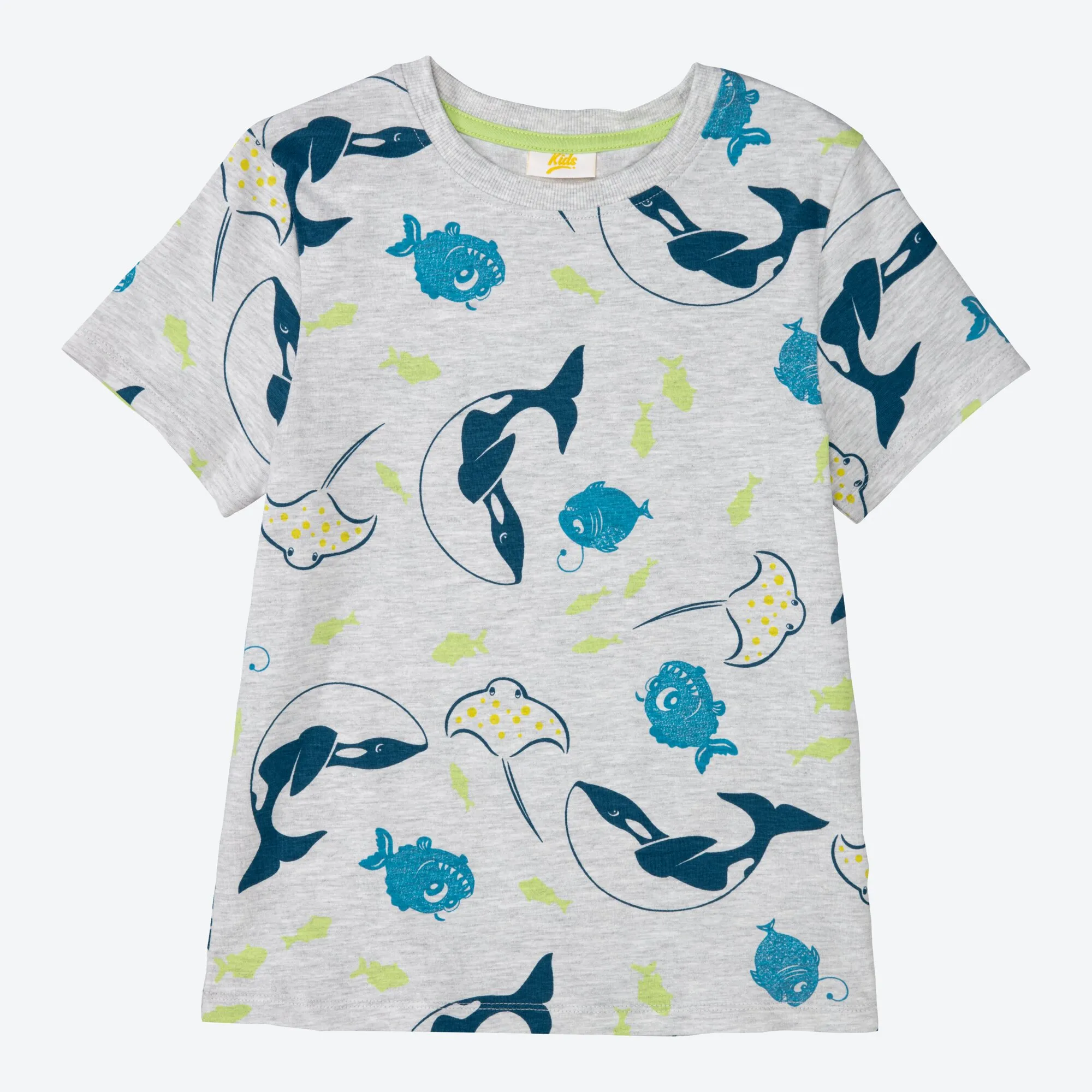 Kinder-Jungen-T-Shirt mit Meeresmotiven