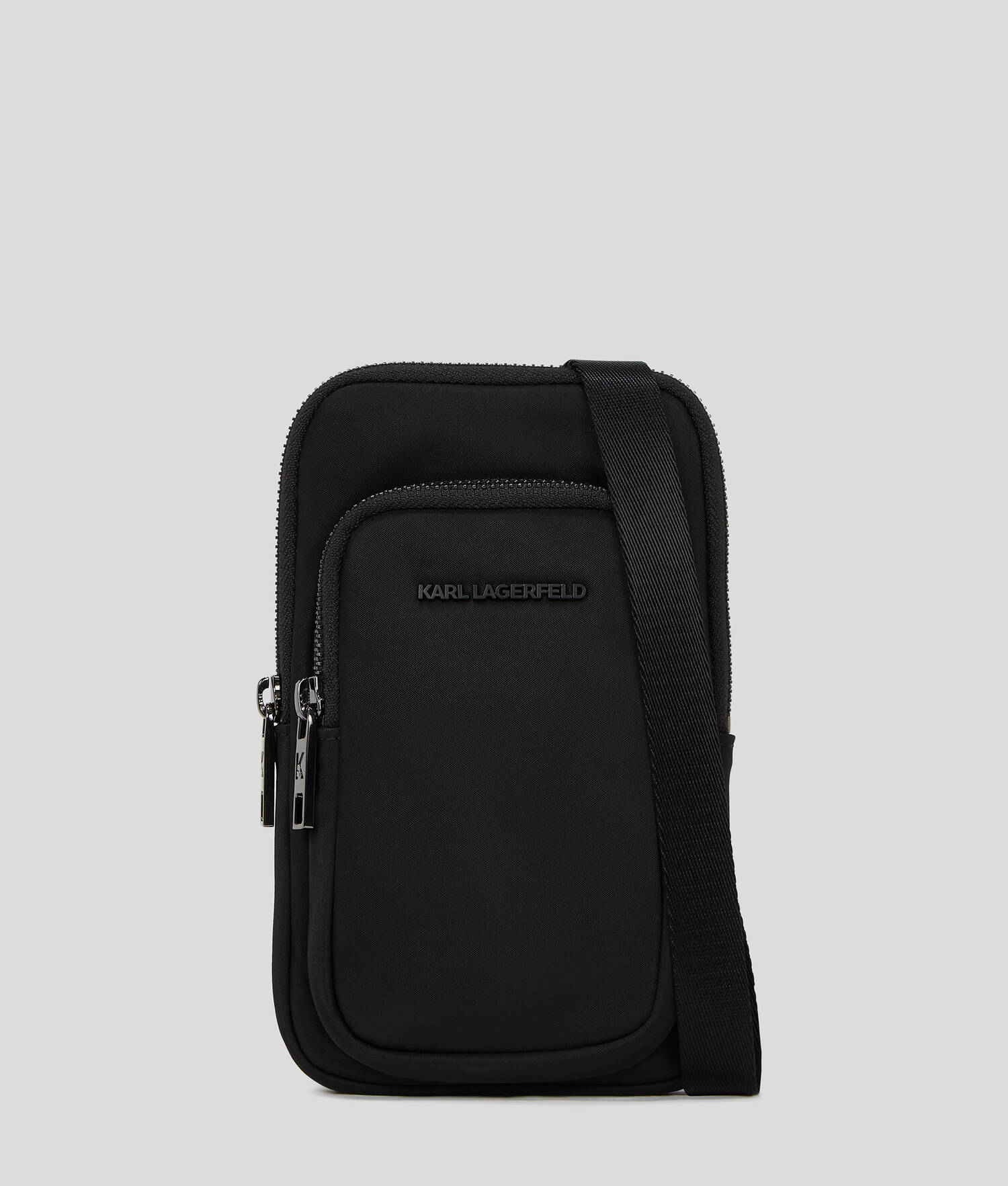 POCHETTE EN NYLON K/ESSENTIAL - Noir