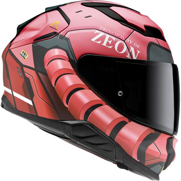 HJC - Casque F71 Zaku Bandai Namco MC1SF / Rouge / Noir
