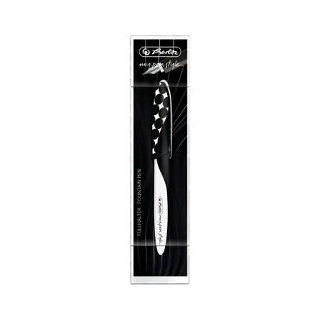 Herlitz Füllfederhalter my.pen style Just Black