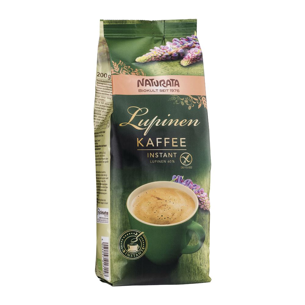 NATURATA Lupinenkaffee Instant Nachfüllpackung Btl 200 g
