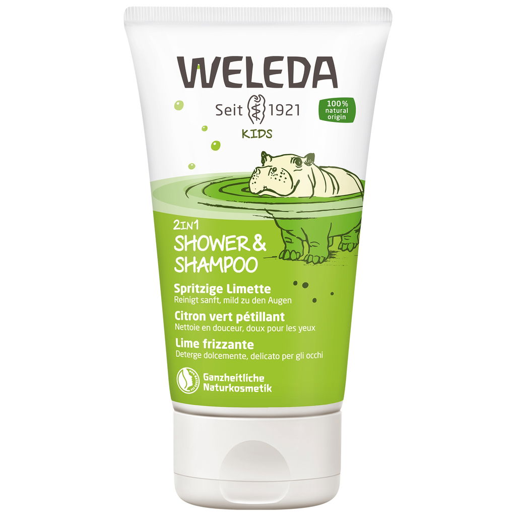 WeledaWeleda   Kids 2in1 Shower and Shampoo Limette
