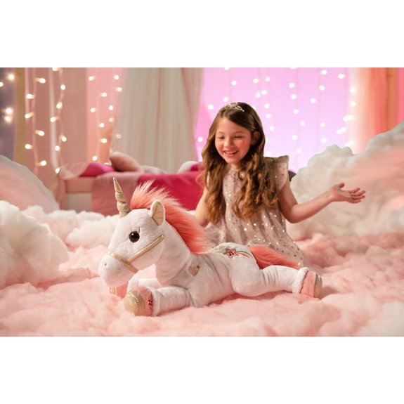 Peluche licorne Lica Bella magique 35 cm