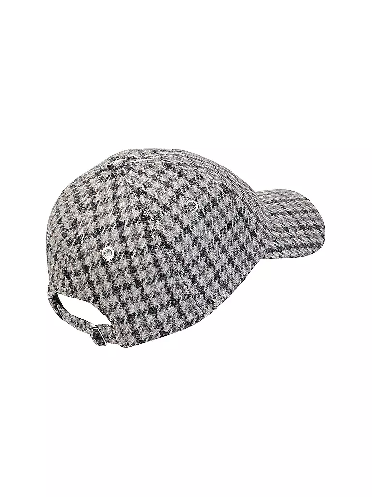 AMI PARIS Kappe ADC LEATHER PATCH CAP STRUKTUR braun
