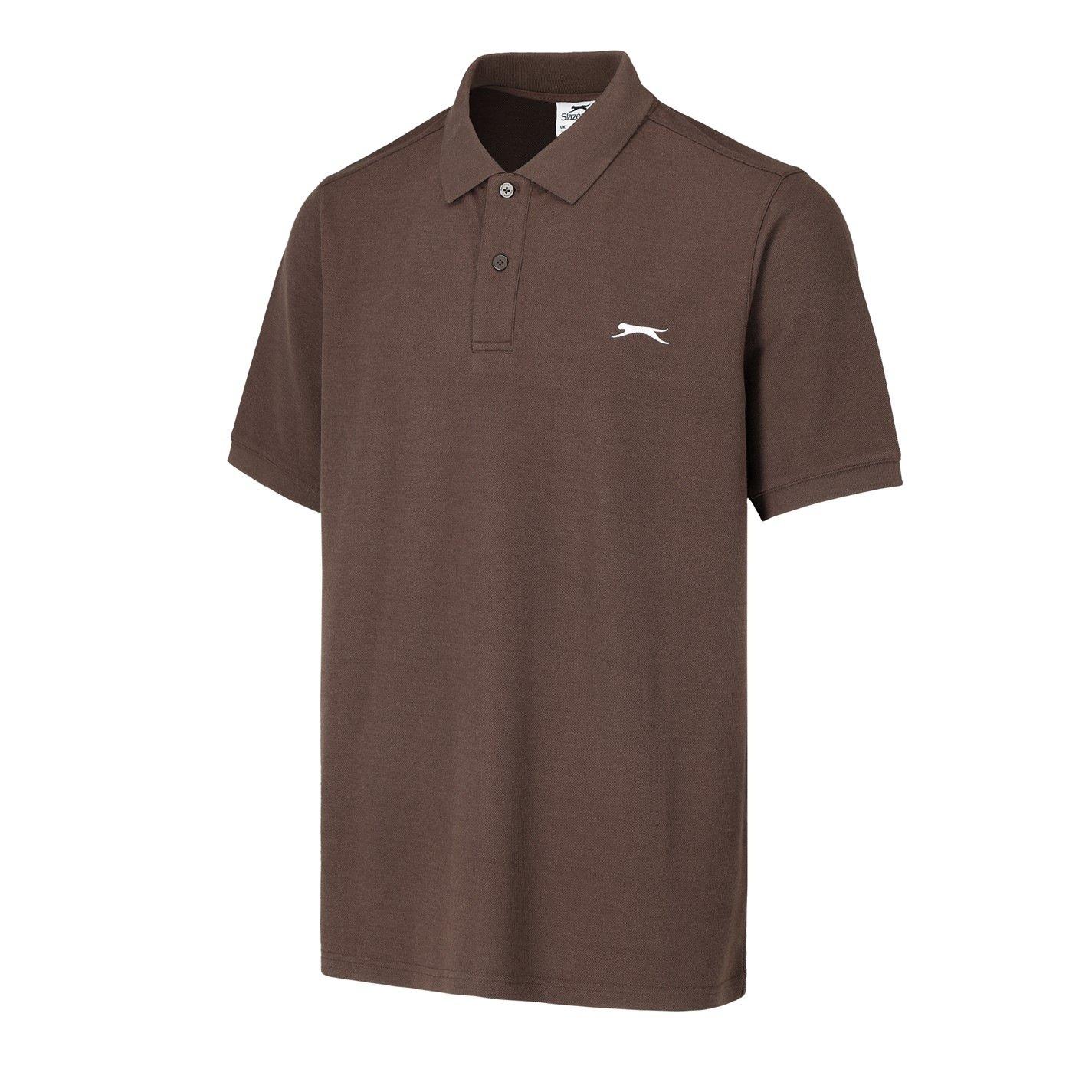 Slazenger Plain Polo Shirt Mens