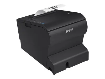 Epson TM T88VII (112) - Kvitteringsprinter - termisk linje - Rulle (7,95 cm) - 180 x 180 dpi - op til 500 mm/sek. - USB 2.0, USB 2.0 vært, LAN, seriel - skærer - sort