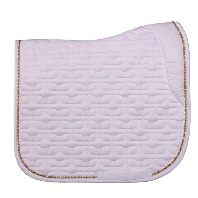 Zadeldek HORSEGEAR HGSedgehill Dressuur Wit-goud