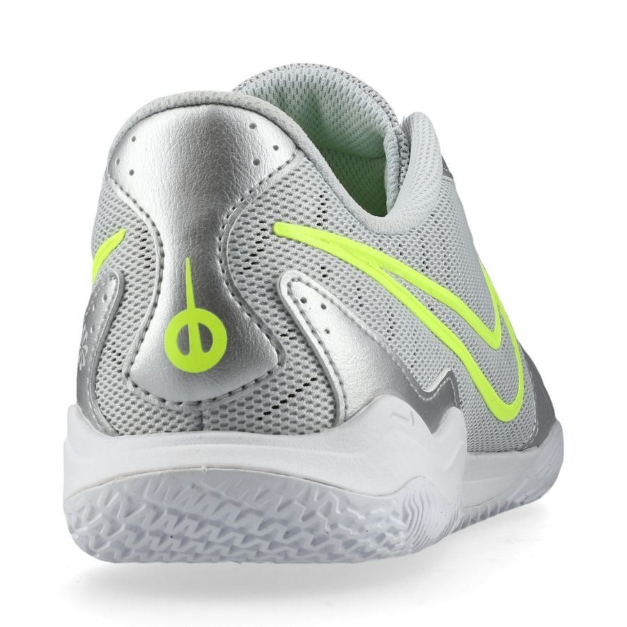 Nike Tiempo Legend 10 Academy IC Mad Voltage - Argenté/Blanc/Jaune Fluo
